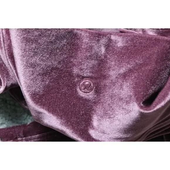 Lululemon Legging 6 Deep Maroon Wunder Under Special Edition Velvet Garnet - Picture 11 of 11